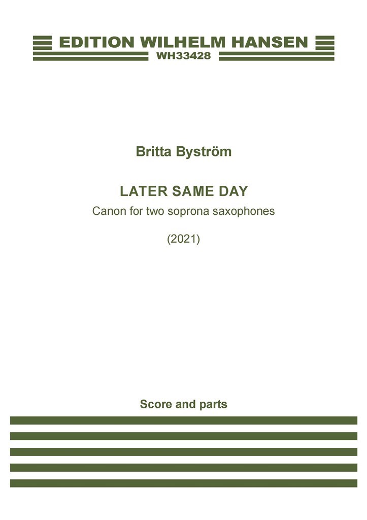Later The Same Day